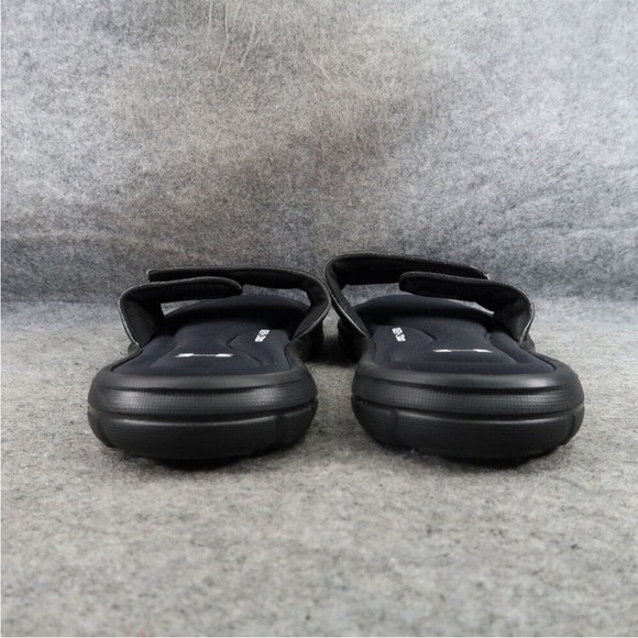 Under Armour Shoes Mens 11 Sandal Slides Ignite Comfort Adjustable Cushion Black - Picture 4 of 5